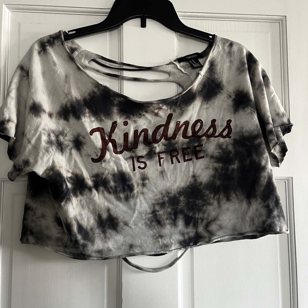 festival crop top women’s L